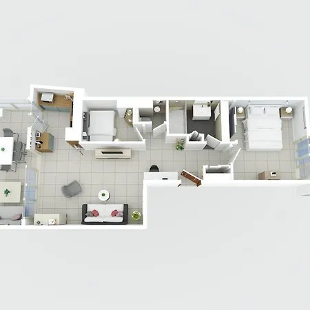Lb Vacation I Admire Panoramic Ocean Views Through Walls Of Windows 公寓 戛纳